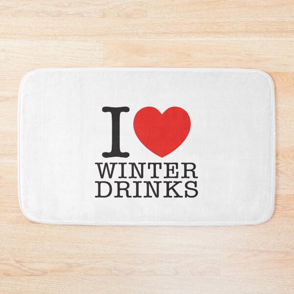 Item preview, I Love Winter Drinks designed and sold by shitpostee.