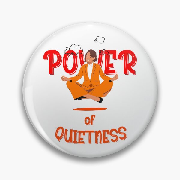 Item preview, “The Power of Quietness — Where Calm Becomes Strength” designed and sold by AvroopasCosmos.