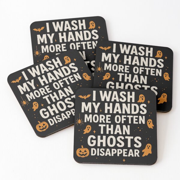 Item preview, I wash my hands more often than ghosts disappear designed and sold by Virelo.