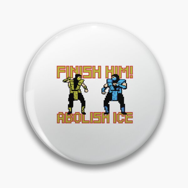 Item preview, Finish him! Abolish ice designed and sold by remerasnerdas.