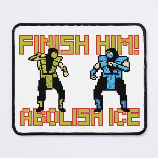Item preview, Finish him! Abolish ice designed and sold by remerasnerdas.