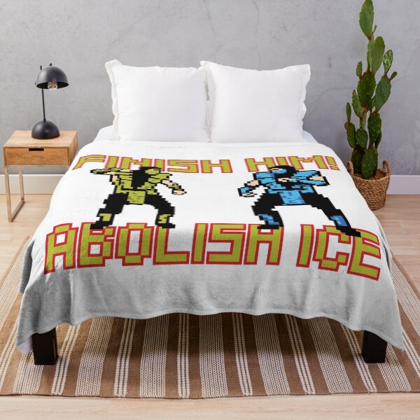 Item preview, Finish him! Abolish ice designed and sold by remerasnerdas.