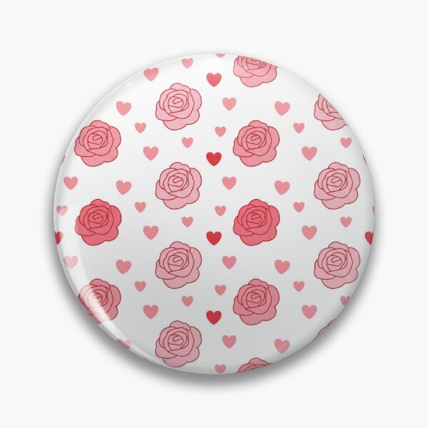 Item preview, Valentine Rose & Heart Seamless Pattern designed and sold by FashioonTrends.