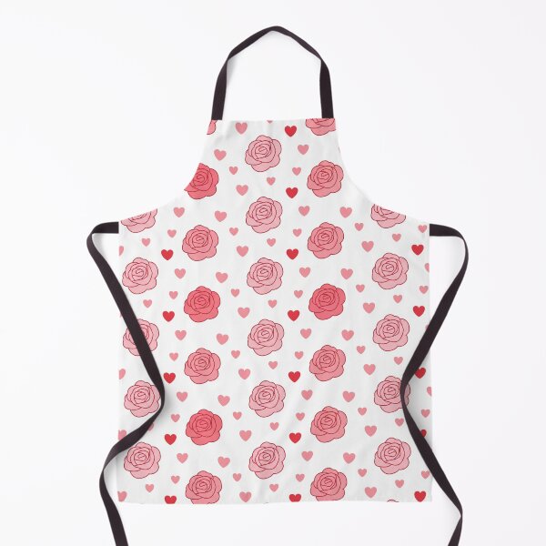 Item preview, Valentine Rose & Heart Seamless Pattern designed and sold by FashioonTrends.