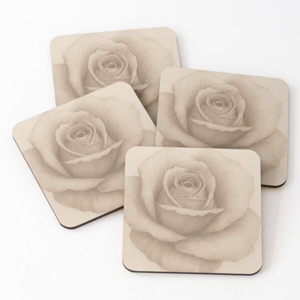 Item preview, Sepia rose designed and sold by ArteMalva.