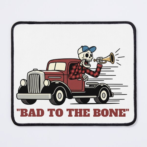 Item preview, Bad to the Bone - Vintage Skeleton Trucker designed and sold by STARLIGHTS.