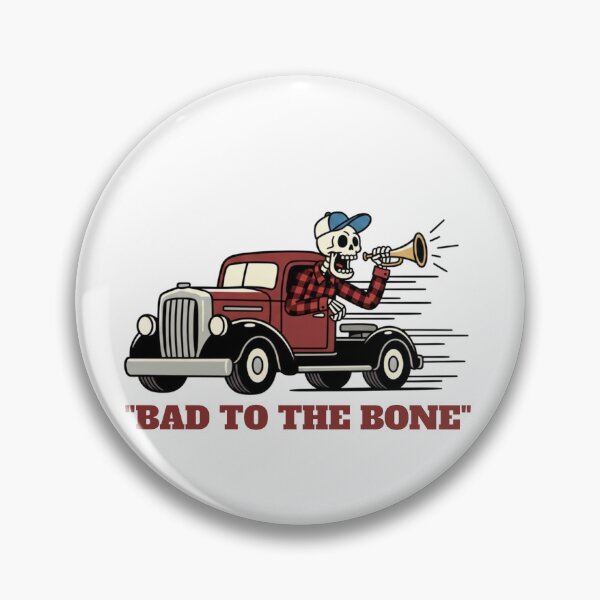 Item preview, Bad to the Bone - Vintage Skeleton Trucker designed and sold by STARLIGHTS.