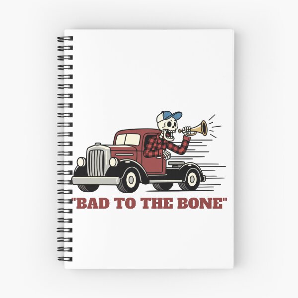 Item preview, Bad to the Bone - Vintage Skeleton Trucker designed and sold by STARLIGHTS.
