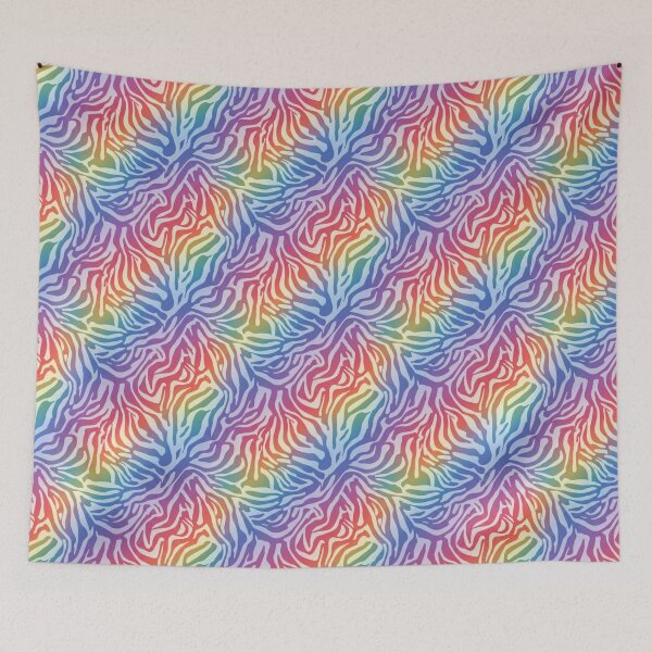 Item preview, Rainbow ZEBRA Pattern designed and sold by S-M-P-A.