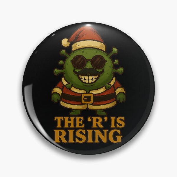 Item preview, The R Is Rising Christmas Gift For Epidemiologist designed and sold by Virelo.