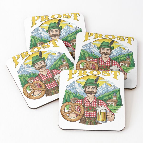 Item preview, Vintage Alpine Beer Man Prost designed and sold by TeeARTHY.