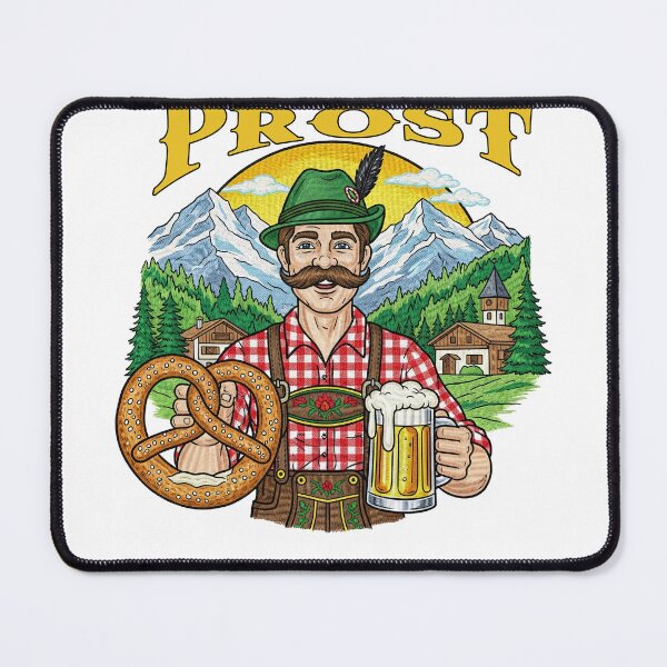 Item preview, Vintage Alpine Beer Man Prost designed and sold by TeeARTHY.
