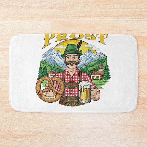 Item preview, Vintage Alpine Beer Man Prost designed and sold by TeeARTHY.