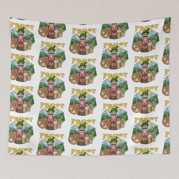 Item preview, Vintage Alpine Beer Man Prost designed and sold by TeeARTHY.