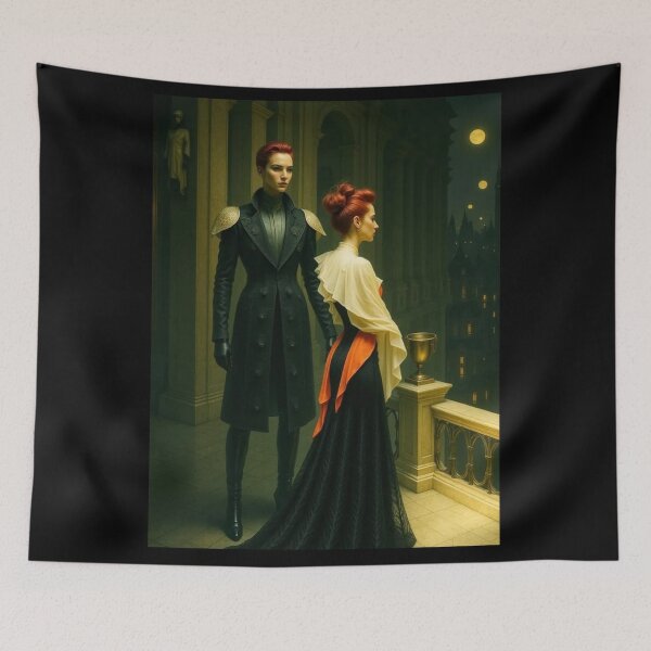 Item preview, Lady and Protector designed and sold by Happy Cyberboy.