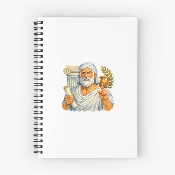 Item preview, Gorgias, Sophist, Greek Philosopher, Gouache Poster Paint designed and sold by shadow-bloom.