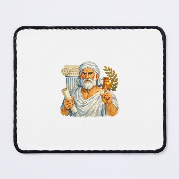 Item preview, Gorgias, Sophist, Greek Philosopher, Gouache Poster Paint designed and sold by shadow-bloom.
