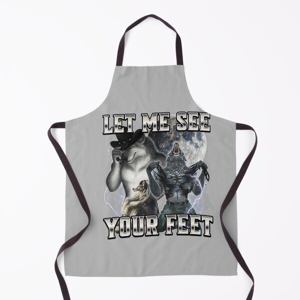 Item preview, Cringe Alpha Wolf Show Me Your Feet designed and sold by mjohnson9.