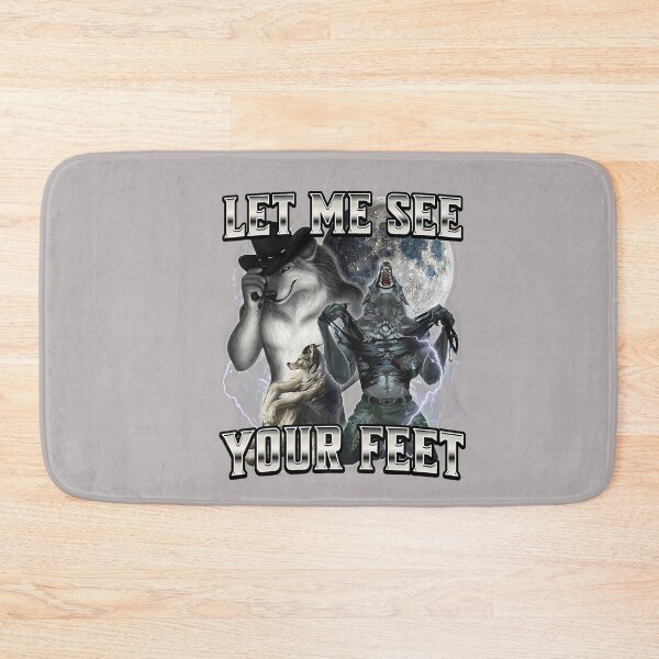 Item preview, Cringe Alpha Wolf Show Me Your Feet designed and sold by mjohnson9.