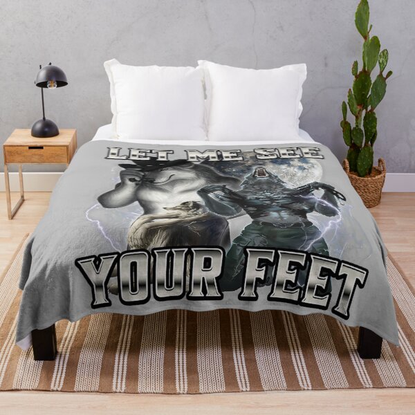 Item preview, Cringe Alpha Wolf Show Me Your Feet designed and sold by mjohnson9.