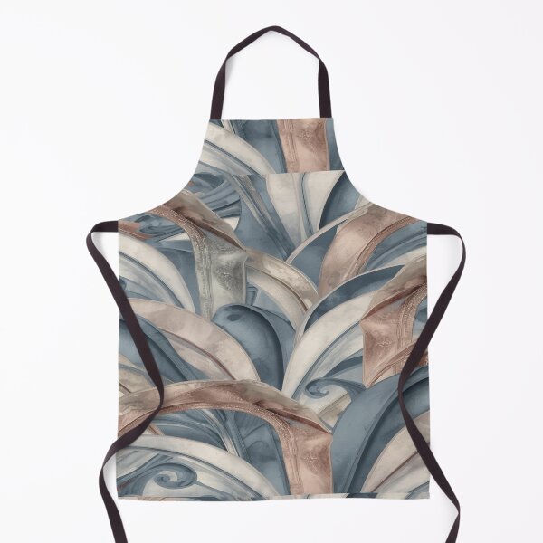 Item preview, Softened Ironwork Curve Pattern in Graphite and Ash designed and sold by mari0n980.