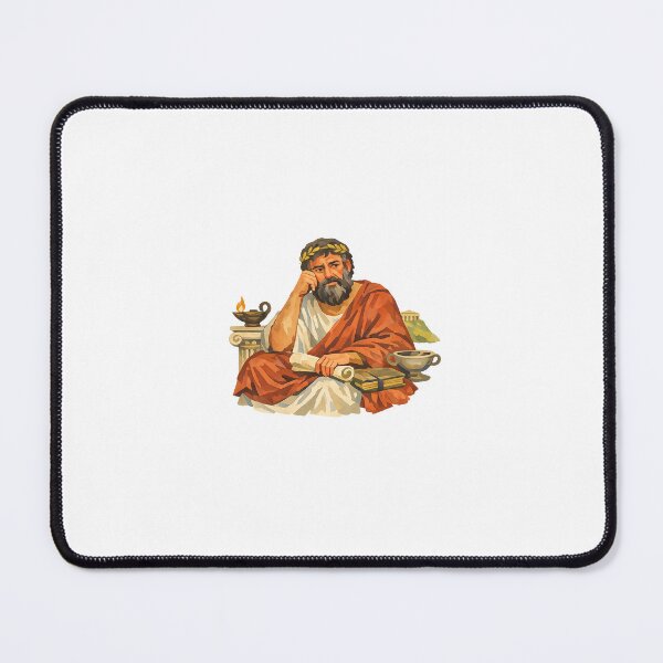Item preview, Prodicus, Sophist, Greek Philosopher, Gouache Poster Paint designed and sold by shadow-bloom.