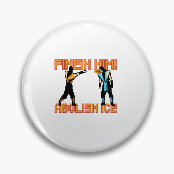 Item preview, Finish him! Abolish ice designed and sold by remerasnerdas.