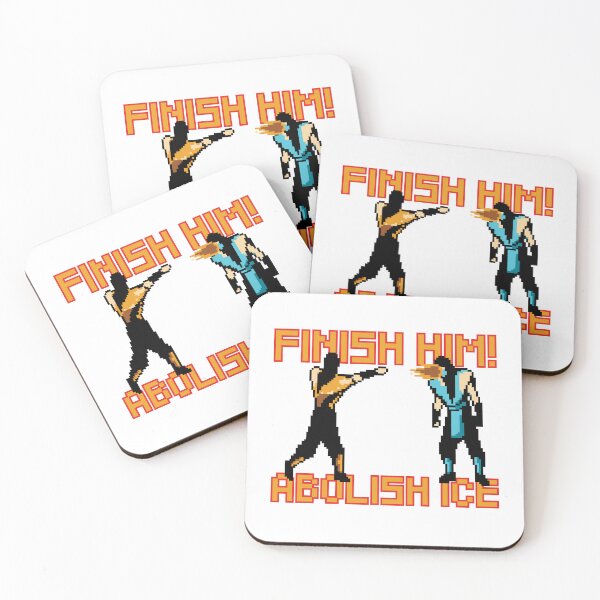 Item preview, Finish him! Abolish ice designed and sold by remerasnerdas.