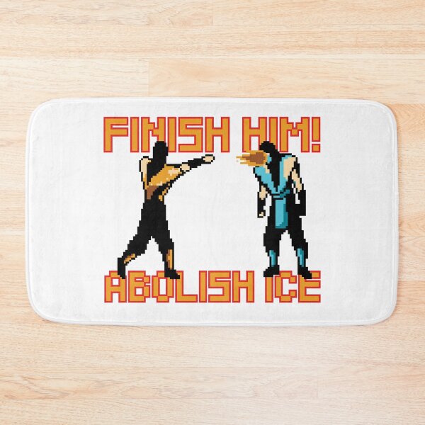 Item preview, Finish him! Abolish ice designed and sold by remerasnerdas.