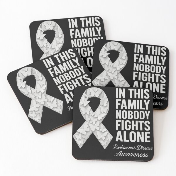 Item preview, Parkinsons Disease Awareness - In This Family Nobody Fights Alone designed and sold by ZBIFBOUETLA.