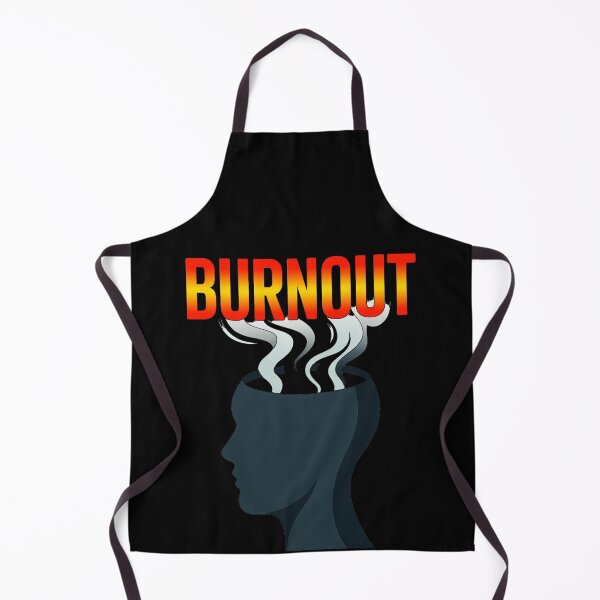 Item preview, Burnout Mental Exhaustion Minimalist Psychological Illustration Design designed and sold by Amanda's Factory.