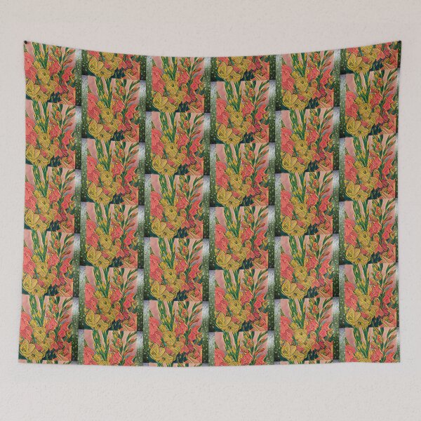 Item preview, Abundant Gladiolus with Raindrops  designed and sold by oh-bi-me.