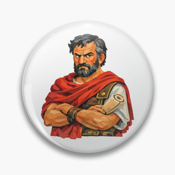 Item preview, Thrasymachus, Sophist, Greek Philosopher, Gouache Poster Paint designed and sold by shadow-bloom.