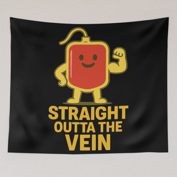 Item preview, Straight Outta The Vein  designed and sold by Virelo.