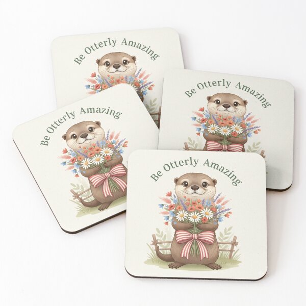 Item preview, Be Otterly Amazing - Cottage Core Coquette Style Item designed and sold by JW Best Life Ever Designs and More.