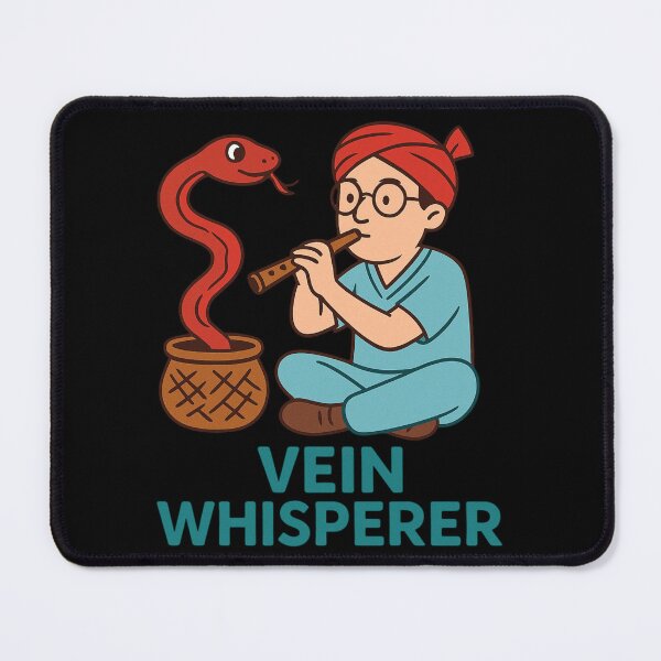 Item preview, Skilled Vein Whisperer Drawing Blood With Calm Precision designed and sold by Virelo.
