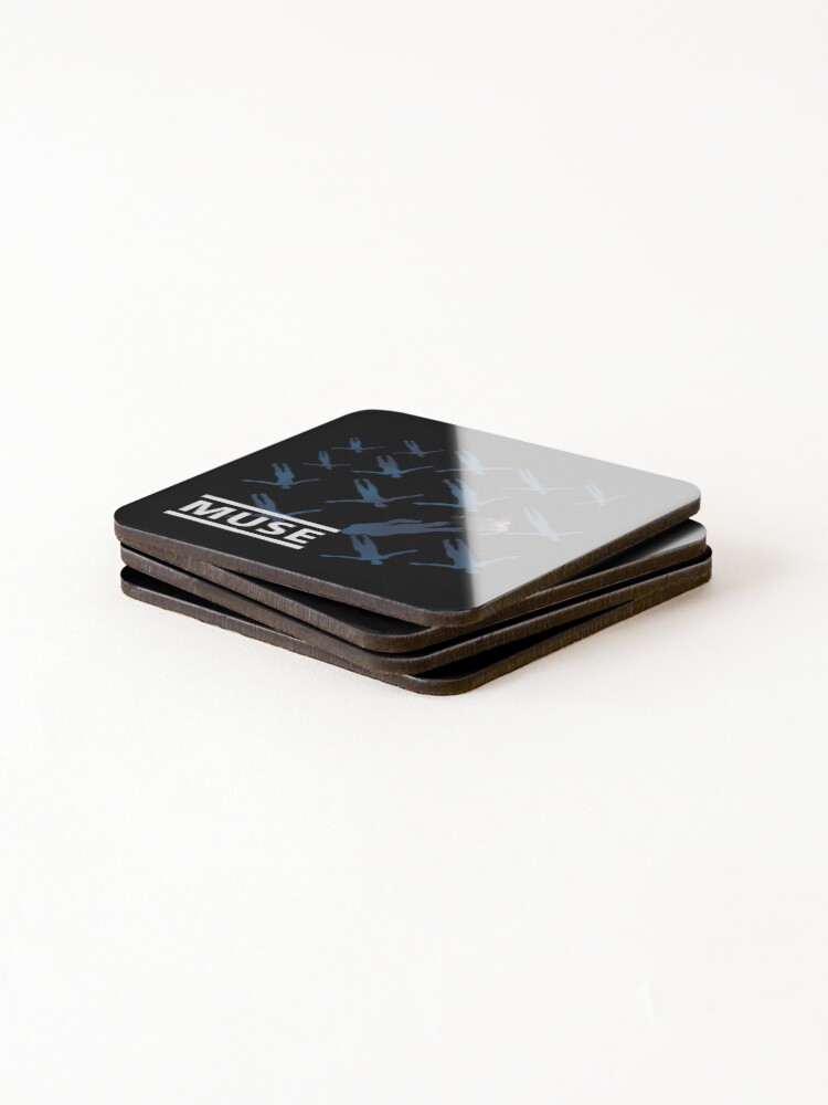 Thumbnail 4 of 5, Coasters (Set of 4), Muse Absolution designed and sold by BuyCoolStickers.