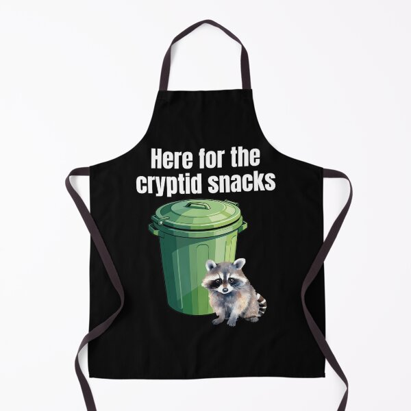 Item preview, Funny Trash Panda Cryptid Snack Hungry Raccoon Snacker Cryptid Snacks Feast designed and sold by DogLover332.