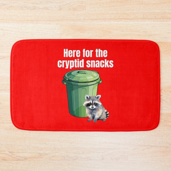 Item preview, Funny Trash Panda Cryptid Snack Hungry Raccoon Snacker Cryptid Snacks Feast designed and sold by DogLover332.