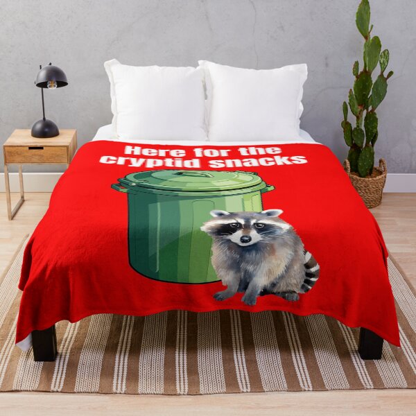 Item preview, Funny Trash Panda Cryptid Snack Hungry Raccoon Snacker Cryptid Snacks Feast designed and sold by DogLover332.