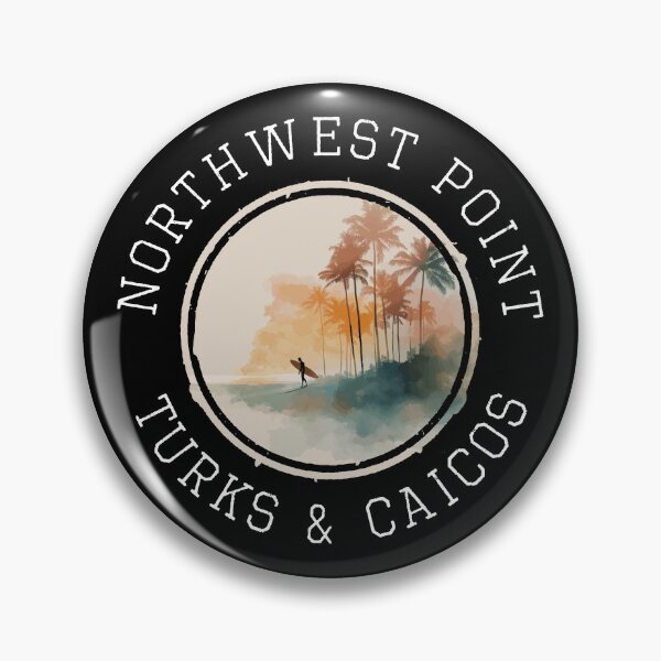 Item preview, Northwest Point - Turks and Caicos (with White Lettering) designed and sold by VelvetRoom.
