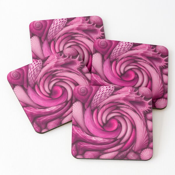 Item preview, Psychedelic Pinkalicious Seashell Swirl designed and sold by Halifaxartguy.