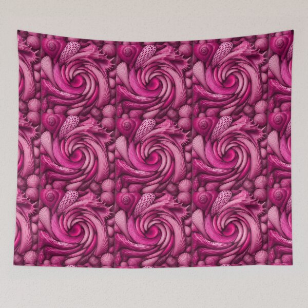 Item preview, Psychedelic Pinkalicious Seashell Swirl designed and sold by Halifaxartguy.