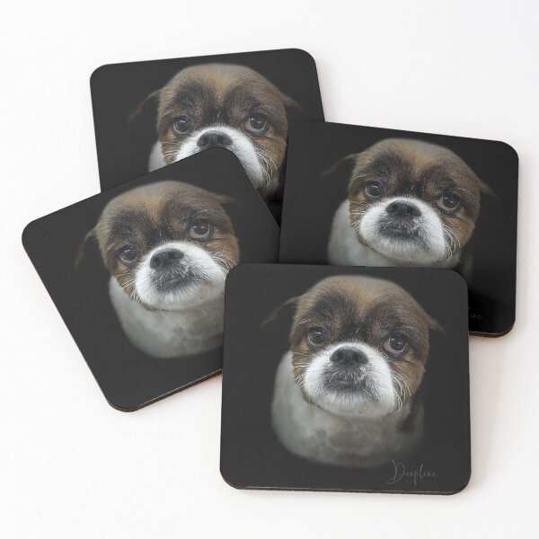 Item preview, Japanese Chin Portrait designed and sold by DeeplineArt.