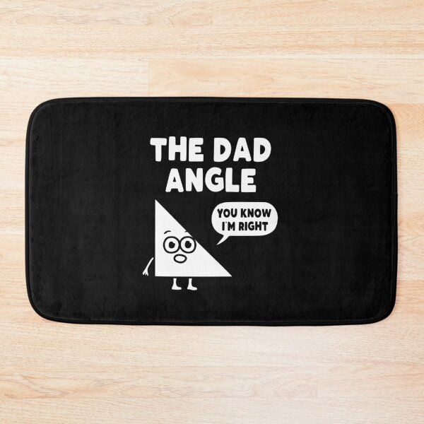 Item preview, The Dad Angle Funny Math designed and sold by NQArtist.