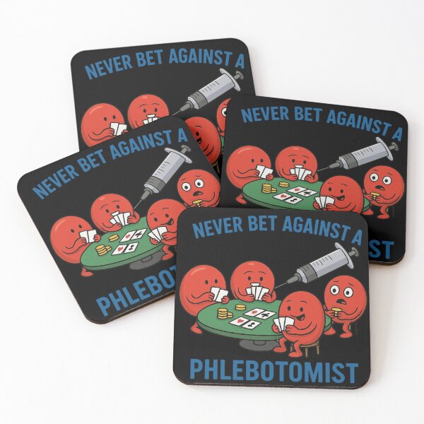 Item preview, Never Bet Against A Phlebotomist designed and sold by Virelo.