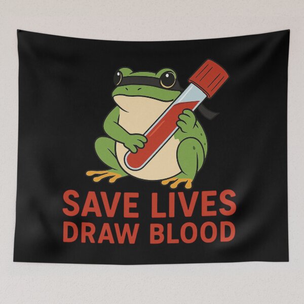 Item preview, Save Lives Draw Blood designed and sold by Virelo.