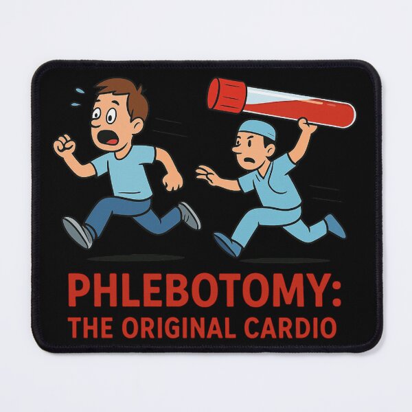 Item preview, Phlebotomy The Original Cardio Original Cardio Cartoon Design designed and sold by Virelo.