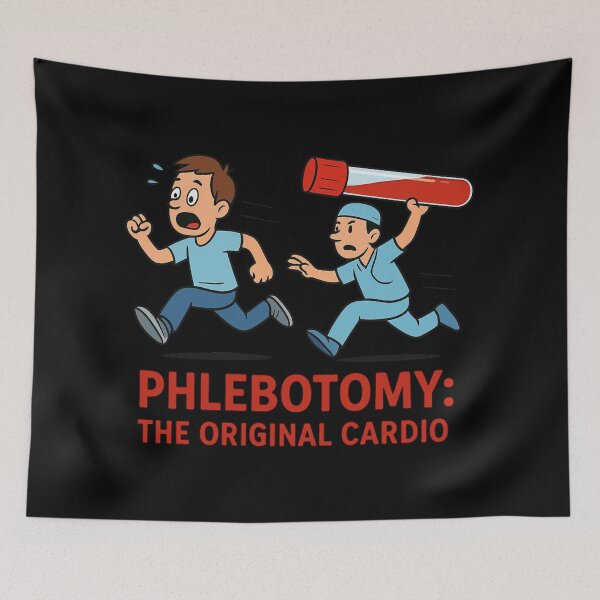 Item preview, Phlebotomy The Original Cardio Original Cardio Cartoon Design designed and sold by Virelo.