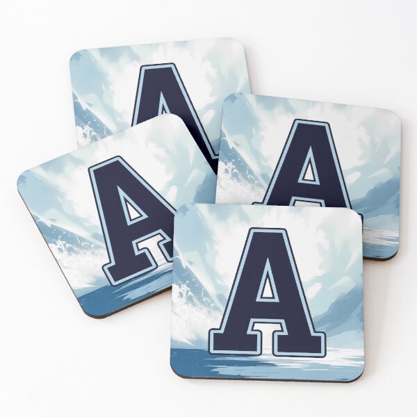 Item preview, Navy Blue Letter A – Initial Monogram for Boys designed and sold by roxysnextgenart.
